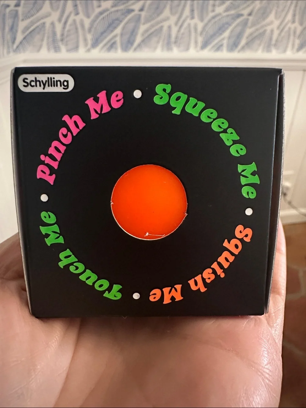 Schylling NeeDoh The Groovy Glob Stress Toy - Orange 🧡